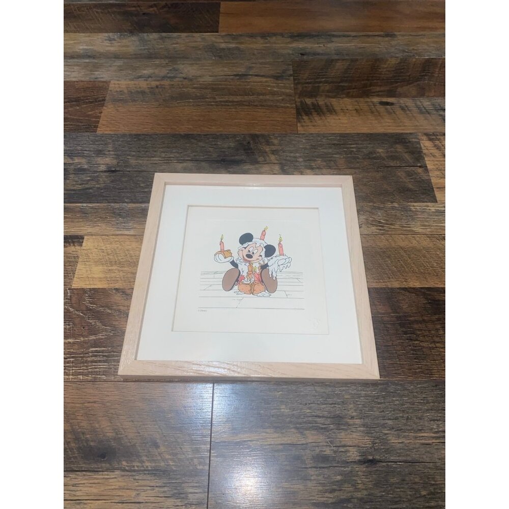 Framed 1994 Disney Treasures Mickey’s Birthday‎ Party 1942 print